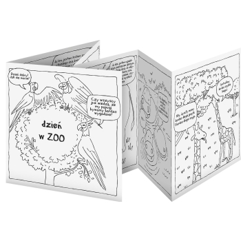 Kolorowanka-harmonijka 